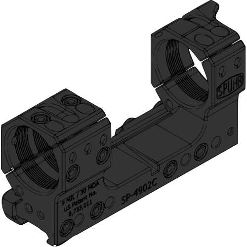 SPUHR Block Mount Gen3 - Ø34