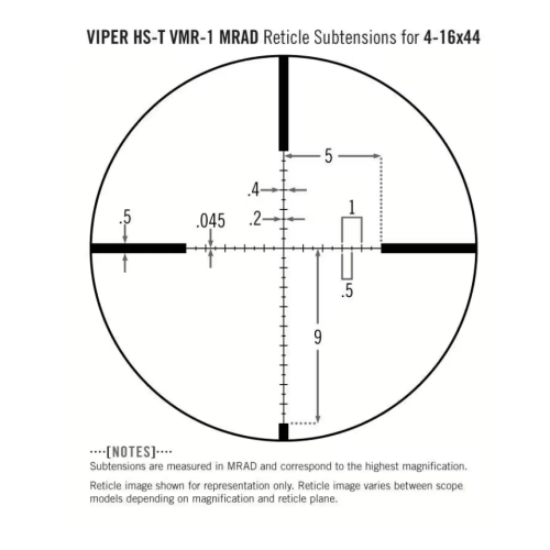 VORTEX Viper HS-T 6-24x50 VMR-1 MRAD | Оптический прицел