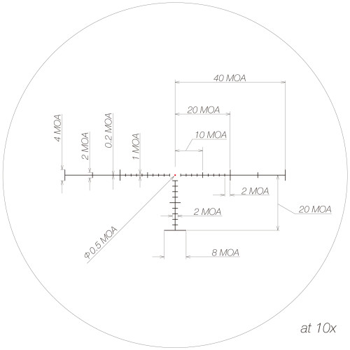 MARCH 5x-50×56 SFP | Оптический прицел